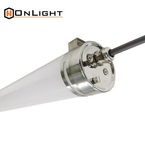 36W 4FT 1200mm <span class=keywords><strong>5000K</strong></span> חם לבן חדש עיצוב אדים הדוקים LED מחשב כיסוי פלסטיק צינורות