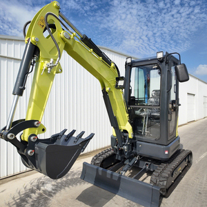 Spedizione gratuita EPA 3.7ton piccolo Micro escavatore Farm altamente efficiente cingolato Micro escavatore idraulico Mini escavatori con cabina - Product Image 4