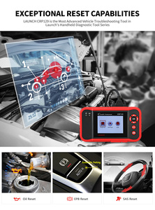 For Launch X431 CRP129 Auto Diagnostic Tool Same As Creader VIII OBDII <strong>Code</strong> Reader - Product Image 5