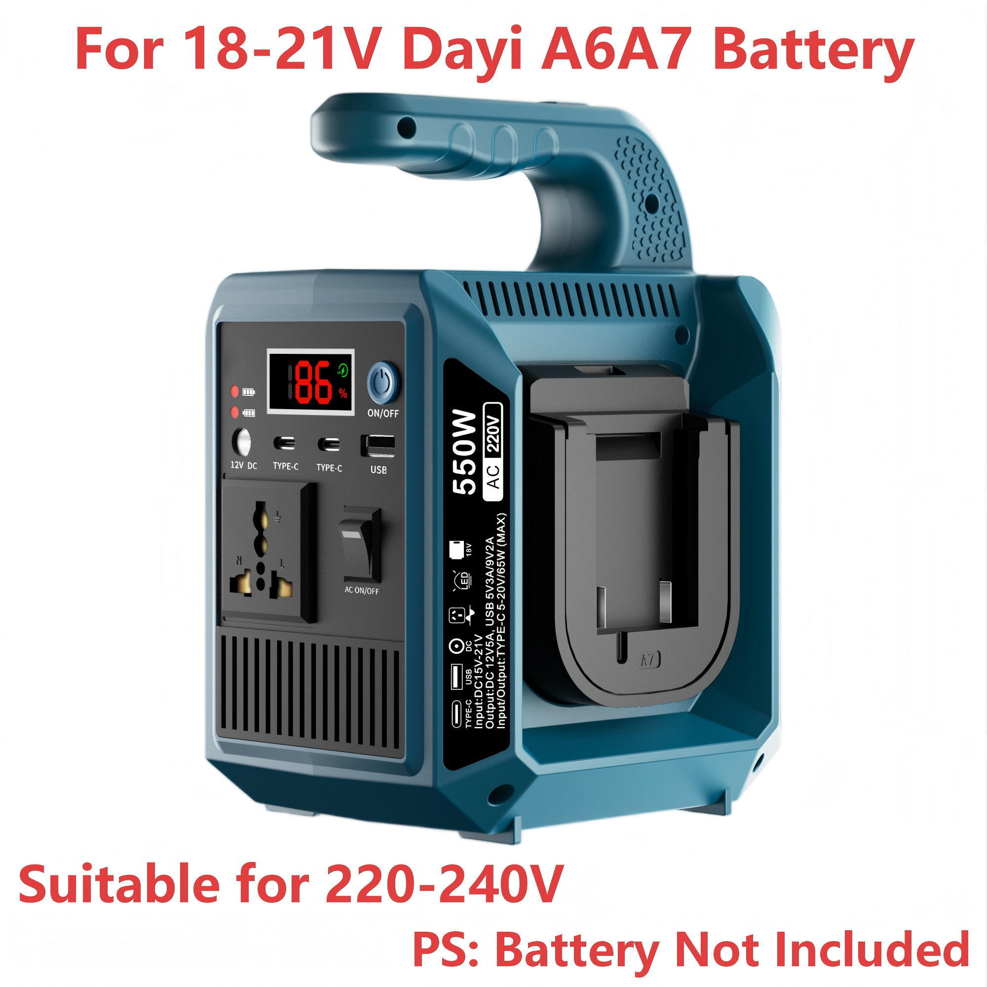 Pour Dayi A6A7 220-240V