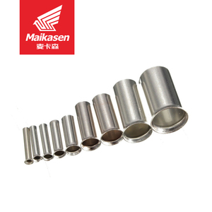 Maikasen EN #22/#20/#18/#16/#14/#12/#10/#7/#5/#4/#2/#1 AWG olmayan-yalıtımlı çıplak tübüler Pin Bootlace yüksük kordon uç terminali - Product Image 4