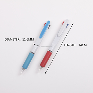 个性化带Logo打印多色圆珠笔广告最便宜促销笔礼品定制塑料金属定制 - Product Image 2