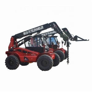 多附件伸缩式搬运机3t负载叉车铲斗工作平台兼容 - Product Image 6
