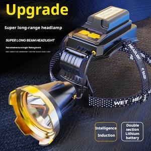 Xinsite Đèn Pha <span class=keywords><strong>Led</strong></span> <span class=keywords><strong>l</strong></span>õi ngô siêu sáng Đèn cắm trại phiêu <span class=keywords><strong>l</strong></span>ưu ngoài trời 7 chế độ có thể sạc <span class=keywords><strong>l</strong></span>ại Đèn pin đầu ion Lithium cơ thể bằng nhựa - Product Image 5