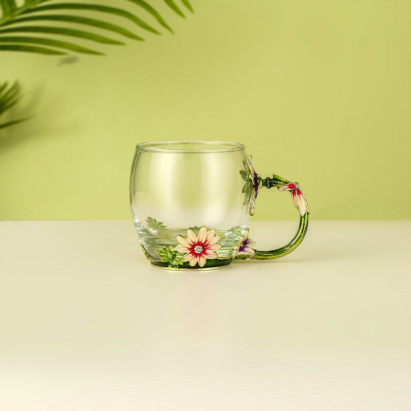 ชุด320ml-Simple ดอกเดซี่สีเขียว