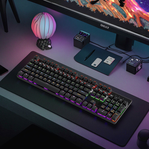 Full Size 104-Key RGB Backlight Wireless <strong>Computer</strong> Gaming <strong>Keyboard</strong> with Anti-Ghosting Mechanism for PC Gamers - Product Image 6