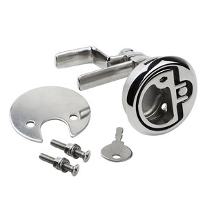 New Marine thép không gỉ 316 tầng khóa tuôn ra kéo Lift Hatch boong thuyền cam Hatch Latch Khóa Phong Cách Marine bộ phận phần cứng - Product Image 1