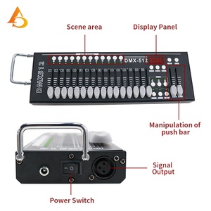 Light <strong>Controller</strong> Console <strong>DMX</strong> 512 <strong>Controller</strong> for Stage Performance Party Concert Show DJ Equipment