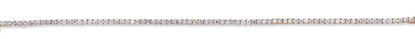 rose gold clear cz