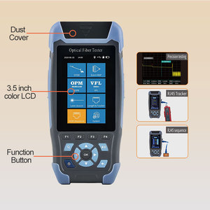 FONGKO 9 <strong>Functions</strong> VFL OLS OPM Event Map 1310/1550nm 22/24dB Fibre Tester Optical otdr Mini Fiber Optic OTDR - Product Image 3
