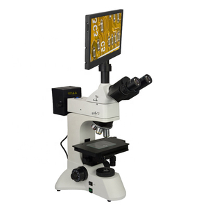 Microscopio metalúrgico de medición industrial con pantalla LCD 50X1000x con múltiples funciones y medición de vídeo electrónico - Product Image 4