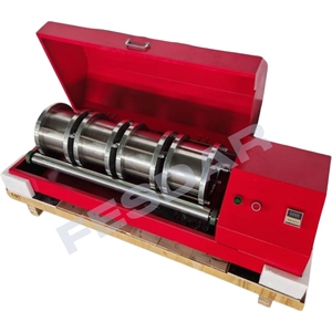 Máquina de abrasión eléctrica DEVAL para control de calidad de agregados en ingeniería de pavimentos - Product Image 1