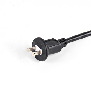 ปลั๊กกลม2ขาแบบญี่ปุ่นที่ได้รับการรับรอง PSE สำหรับสายไฟตัวเมียมาตรฐาน IEC สำหรับพีซี/คอมพิวเตอร์ - Product Image 5