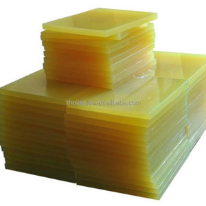 Hojas de goma de plástico de poliuretano PU de alta densidad Elasticidad Material de superficie sólida Servicio de procesamiento de corte personalizado - Product Image 1