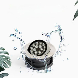 屋外パティオ通路ガーデン用AC100-277Vステンレス鋼ランプボディ調整可能<span class=keywords><strong>LED</strong></span>地下景観照明
