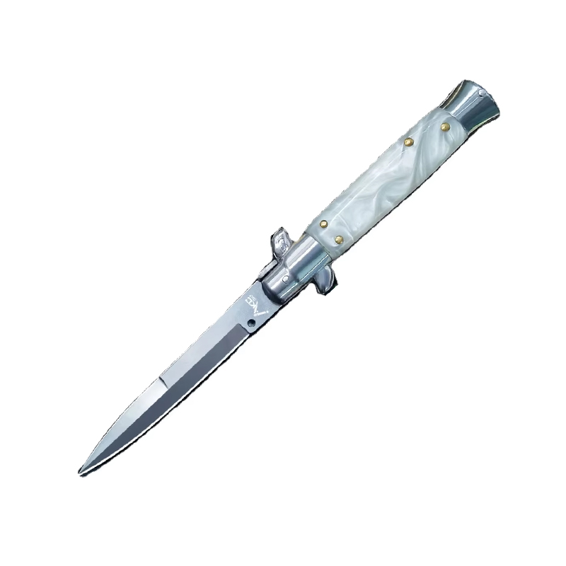 White shell white blade