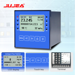 Totalizador de medidor de flujo digital Integrador de flujo inteligente Relé Alarma Salida Presión Temperatura Registrador de datos - Product Image 6