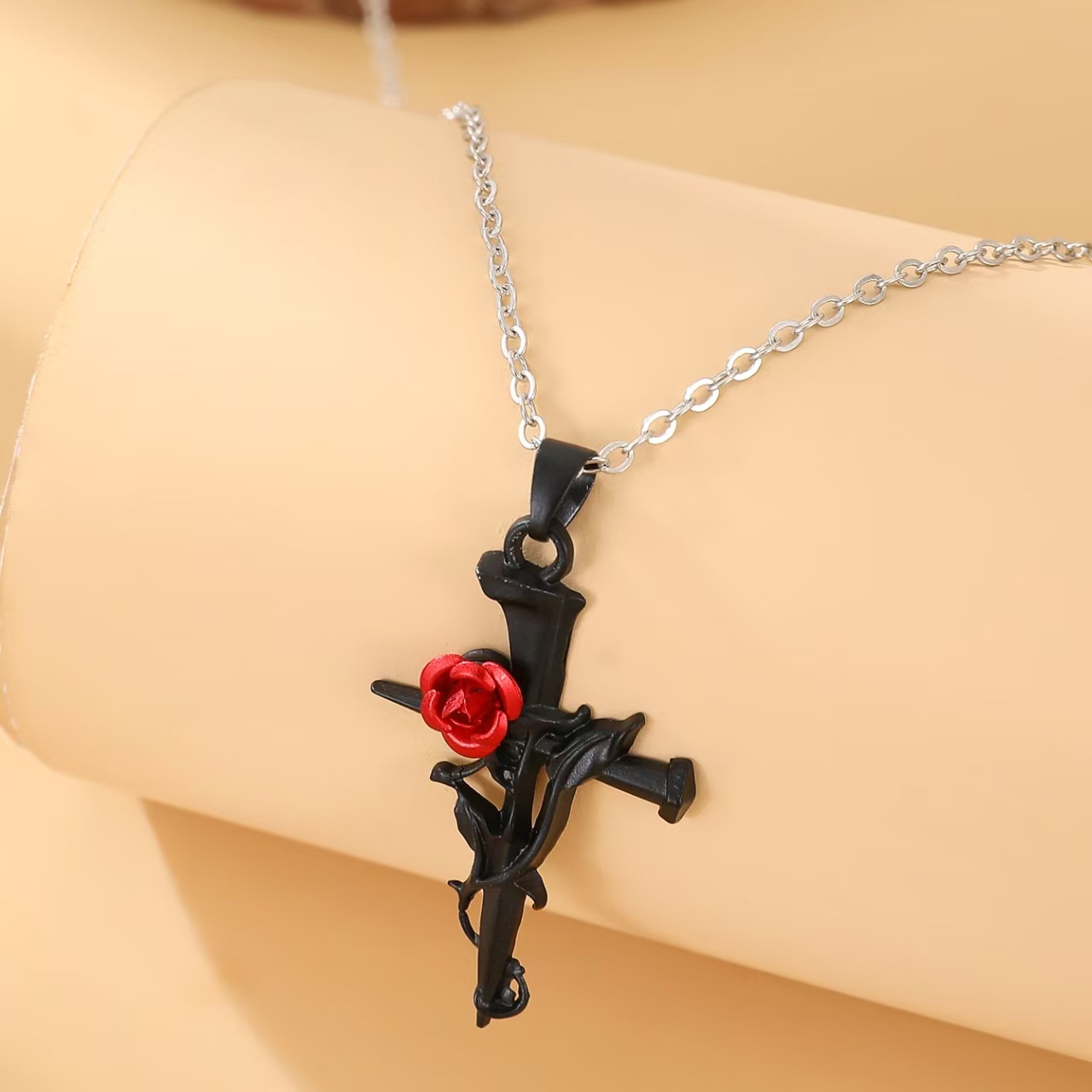 03 Matte Black(OWord chain)Z-320