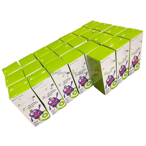 Leere Runde Medizinflasche für Hustensaft aus PET-Kunststoff, 100 ml, Bernsteinfarben, mit Kindersicherem Verschluss - Product Image 4