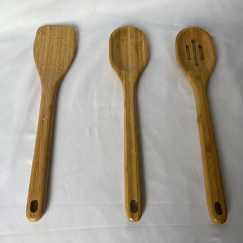 Natural Wood Salad Spoon Wooden Slotted Spoon Bamboo Spatula Wooden Utensils Large Spoons Salad Servers Cooking Kitchen Tools