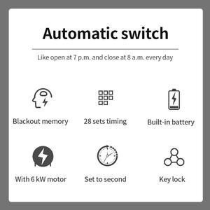 QJC LED-bildschirm programmierbarer timer timer-schalter steuerung automatischer timer-regler timer-schalter - Product Image 4