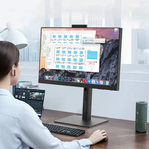 Escritorio Barebone ultrafino 23,8/24 pulgadas Aio Pc FHD pantalla Intel Core DDR4 SSD alta calidad todo en uno computadora de pantalla táctil - Product Image 2