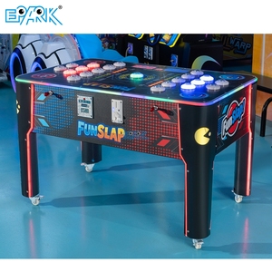 EPARK iki oyuncu temperli cam masa sikke işletilen Arcade reaksiyon oyunu ile çocuklar için tokat oyun makinesi - Product Image 1