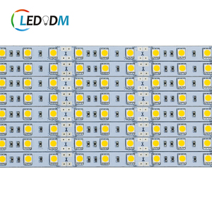 2835 5050 5630 SMD <span class=keywords><strong>LED</strong></span>ストリップライト12mmアルミバー24v 12v 0.5m 1mハード<span class=keywords><strong>LED</strong></span>ストリップ60LED/M