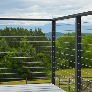 Customized 304 Stainless Steel Stair <strong>Railings</strong> Outdoor Engineering <strong>Hollow</strong> Column Handrails Wholesale