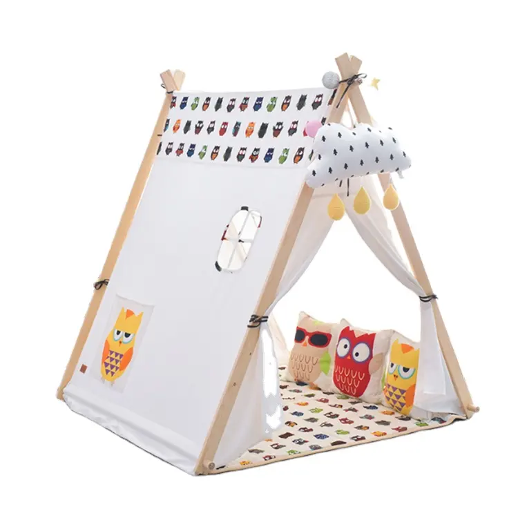 Tipi Triangle Tipi Zelt für Kinder Kinderspiel haus Tipi Spiel zelt Spielhaus für Kinder