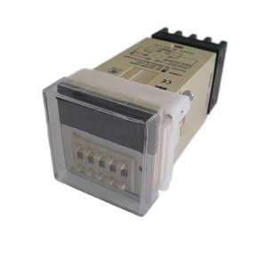 DHC JSS48A Universal LED <strong>Digital</strong> <strong>Timer</strong> 48*48mm <strong>Digital</strong> <strong>Display</strong> Time Relay Dip Delay of <strong>Digital</strong> <strong>Display</strong> Is 0.01-99h99m - Product Image 1