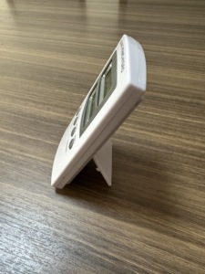 Termómetro de interior con higrómetro, pantalla LCD, medidor digital de temperatura y humedad, 2, 1, 2