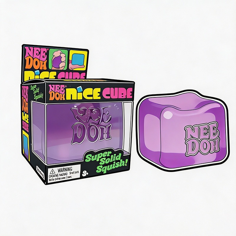 ice cube purple