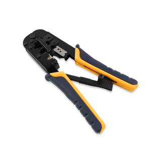 EZ cat5e cat6 cat7 çoklu kullanım pense Ethernet kesim ve tel Stripper geçmek ağ kablosu RJ45 konnektör sıkma aracı