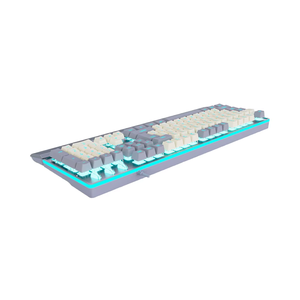 Mini teclado para juegos retroiluminado con LED RGB, interfaz USB y BT, nuevo combo de ordenador portátil para escritorio, inglés, coreano, ruso en caja - Product Image 1