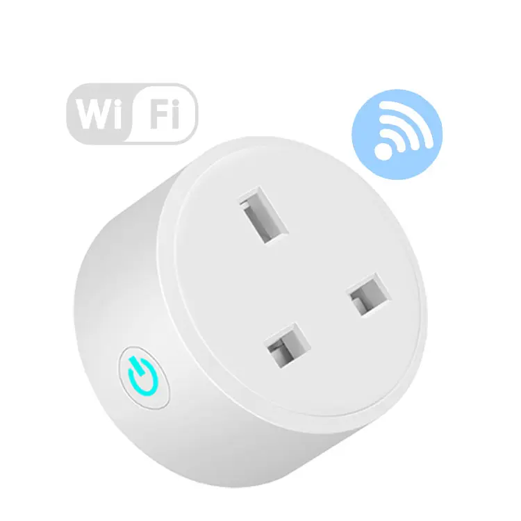 Smart Life-enchufe inalámbrico con WiFi para el Reino Unido, minienchufe inteligente compatible con Smart Life, Google Home, Amazon, Alexa, gran oferta