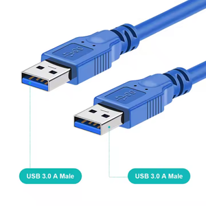 สายเคเบิล USB to USB ยาว0.5ม. 3.0 USB สำหรับผู้ชายคลาส A ถึงคลาสสายข้อมูล - Product Image 6