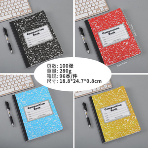 Marble Snowflake Pattern Multi <strong>Color</strong> Student Stationary <strong>Note</strong> Book Composition Book School <strong>Notebook</strong> - Product Image 5