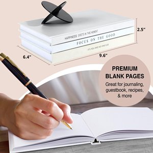 Tùy Chỉnh Thiết Kế Sách Bìa Cứng Trang Trống Cuốn Sách Trang Trí Thiết Lập 3 Thực Noteooks Trong Slipcase - Product Image 2