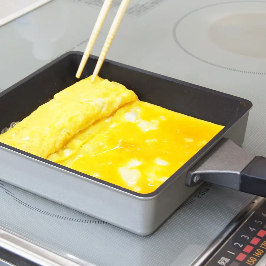 Herd und induktion sichere hochwertige IH-Leon japanische Omelett pfanne Küchengeräte