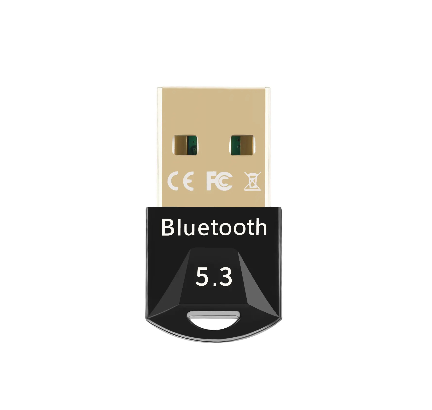 Adaptador usb bluetooth 5.3 dongle para pc, alto falante, mouse, teclado sem fio