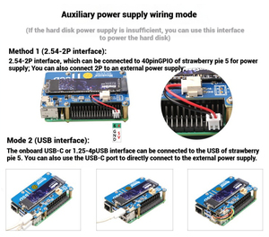 MPS2280P Raspberry Pi 5 PCIe M.2 NVME SSD pannello di espansione a stato solido cappello con scheda di sviluppo dedicata - Product Image 3