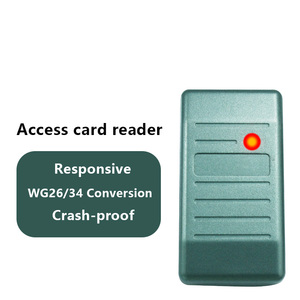 Sistema di controllo accessi senza contatto RFID 13.56mhz IC Card RS232 RS485 con interfaccia intelligente lettore di schede di controllo accessi - Product Image 1