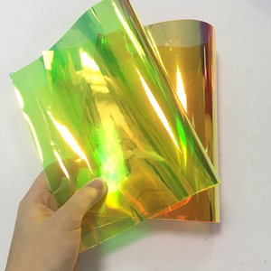 PVC 镜面闪亮透明塑料双色薄膜装饰和工艺 - Product Image 3