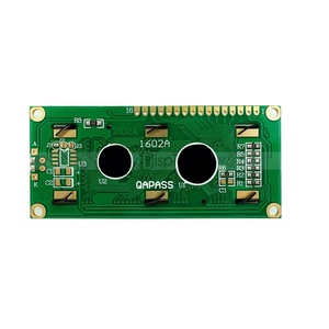 RUISTLCDディスプレイLCD1602AパラレルLCDディスプレイイエローグリーンバックライト - Product Image 2