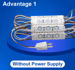 แหล่งไฟ LED 220V 230V AC แผงวงจรไฟ LED ป้ายสีขาวเย็น1.5W 3W โมดูล LED AC 220V - Product Image 5