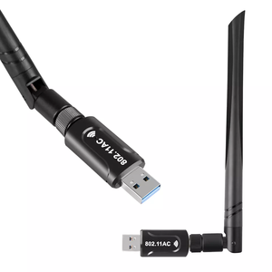 HG 1200M RTL8812AU 2.4G & 5.8GHz双频USB 3.0 WiFi加密狗网卡双频无线Wifi适配器 - Product Image 1