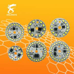 Shenzhen Prototype <strong>LED</strong> Single-Sided DOB Aluminium <strong>PCB</strong> Circuit Board 220v AC 35mm 7W 40mm 9W <strong>LED</strong> Bulbs Light <strong>PCB</strong> Boards - Product Image 1