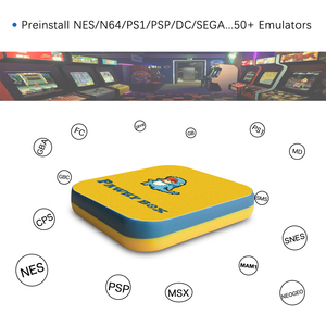 3 In 1ファミリーAndroidゲーミングコンソール4KHDポーキーゲームボックス内蔵50000ゲーム (2.4GワイヤレスPSコントローラー付き) - Product Image 4
