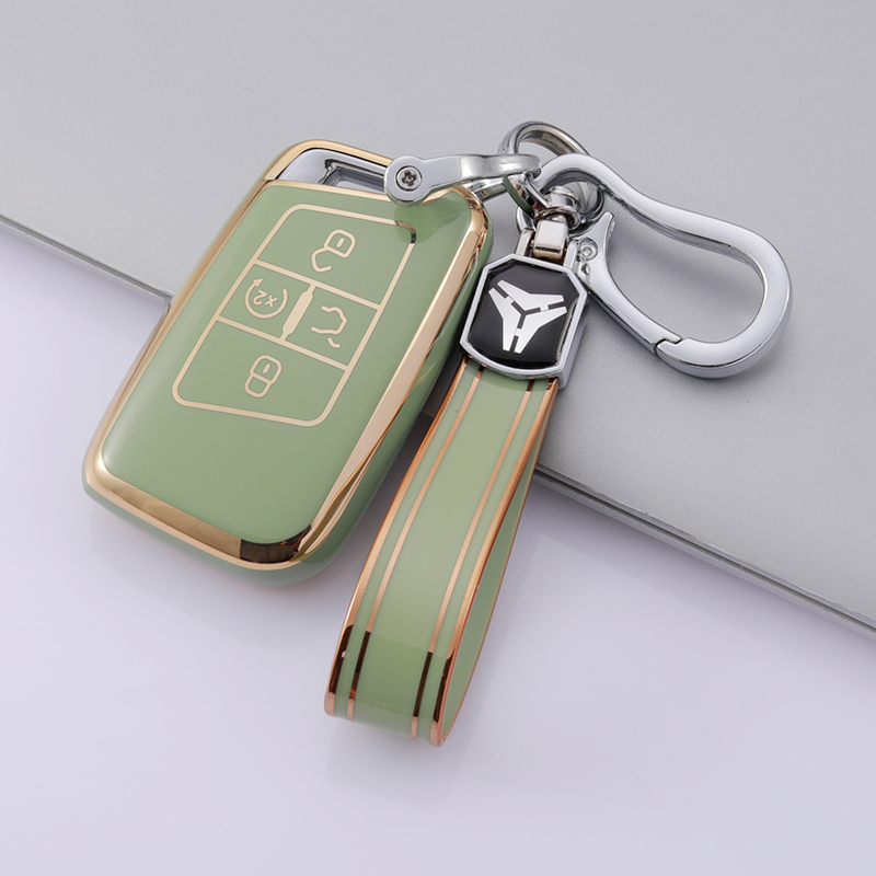 5 Button Green + Keychain